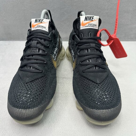 Mens 7 / Womens 8.5 Nike x Off White Air VaporMax \'Part 2\'‎ The Ten Black 2018 main image 6